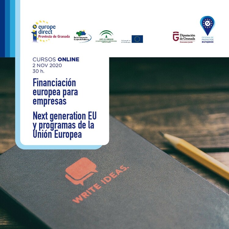 Imagen curso Financiación europea para empresas